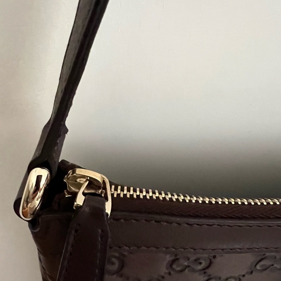 Authentic Preloved Guccissima Dark Brown Messenger bag - Picture 8 of 16